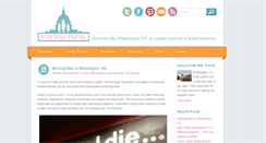 Desktop Screenshot of kidswilltravelguide.com