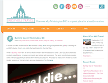 Tablet Screenshot of kidswilltravelguide.com